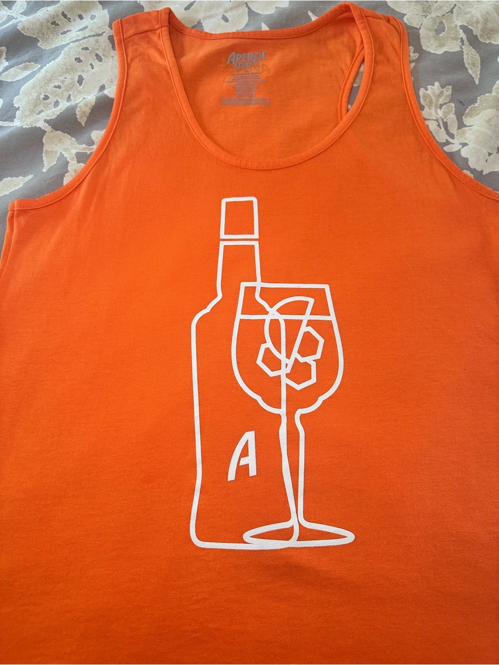 Aperol Spritz Orange Tank Top